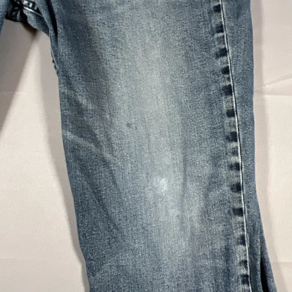 Levi's Straight Leg Jeans Mens 34x29 Blue Denim Medium Wash Low Rise Zip Fly